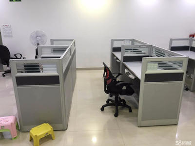 【圖】轉(zhuǎn)讓8個位的屏風辦公桌 - 白云同德圍辦公用品/設備 - 廣州58同城